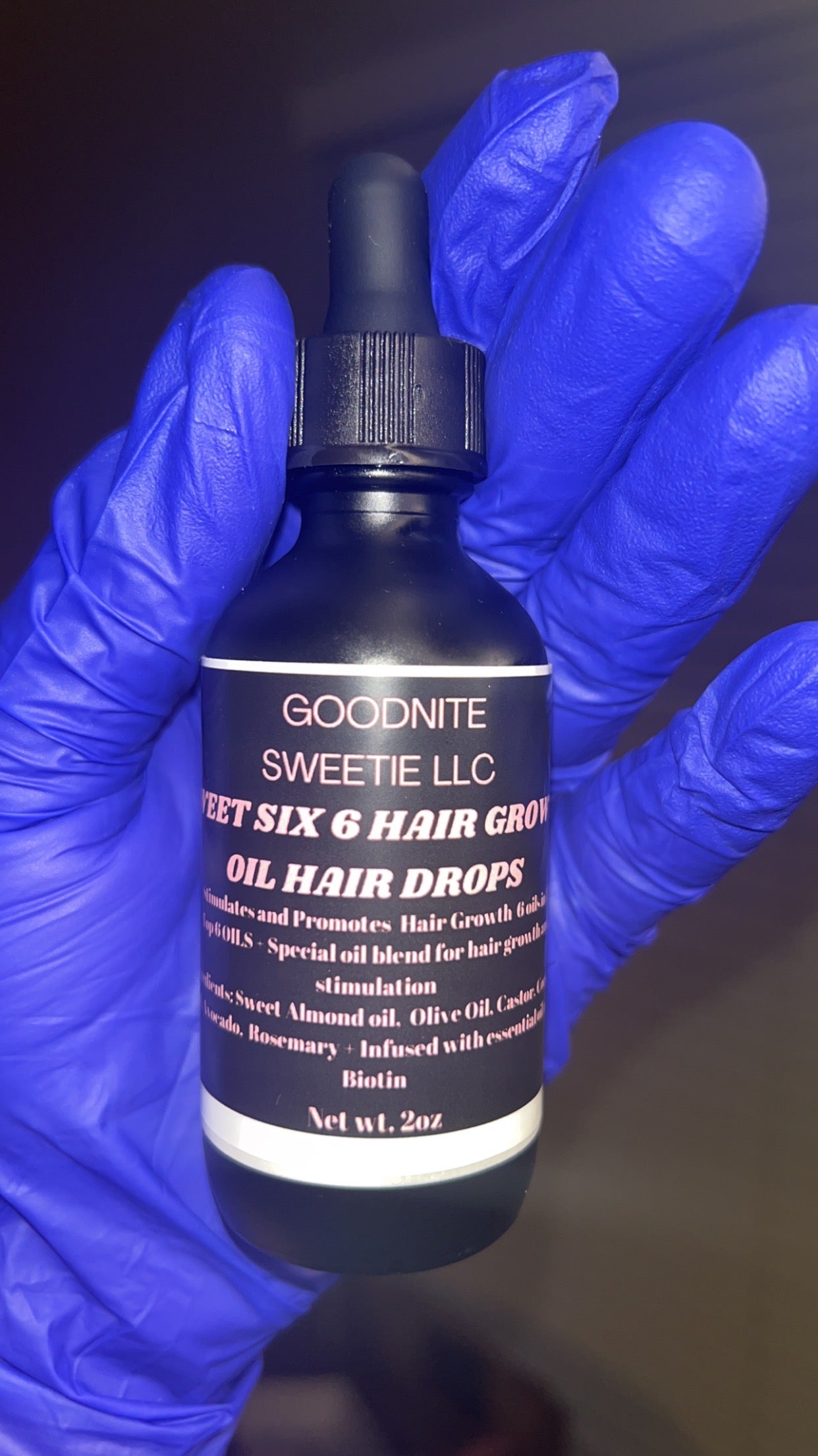 Sweet hair growth drops 2oz