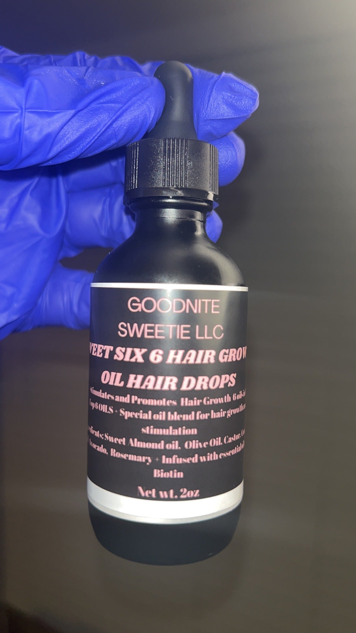Sweet hair growth drops 2oz