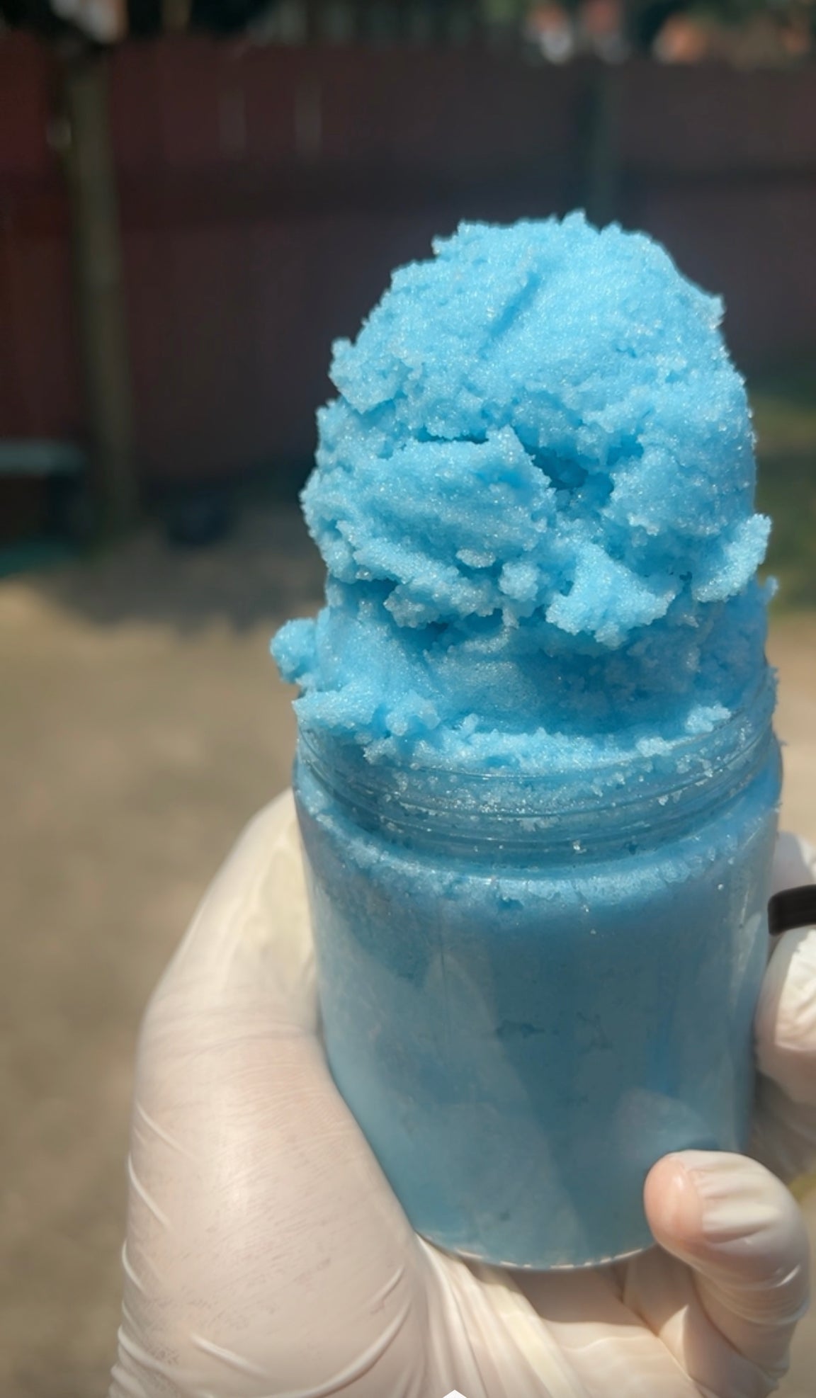 Glaz’n Blue Sugar Shea Body Scrub